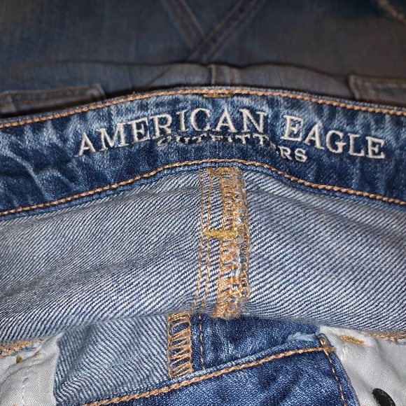 American Eagle Outfitters High Waist Denim Skirt sz 6 - Picture 3 of 4